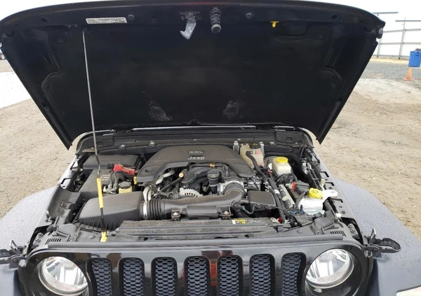 Jeep Wrangler cena 69000 przebieg: 124000, rok produkcji 2018 z Wągrowiec małe 79